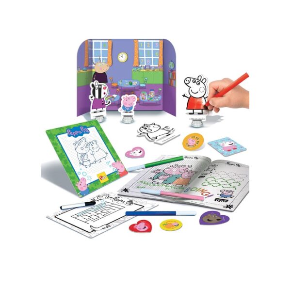 Lisciani Giochi Ζωγραφική Peppa Pig Colouring and Drawing School 95841 - Image 2