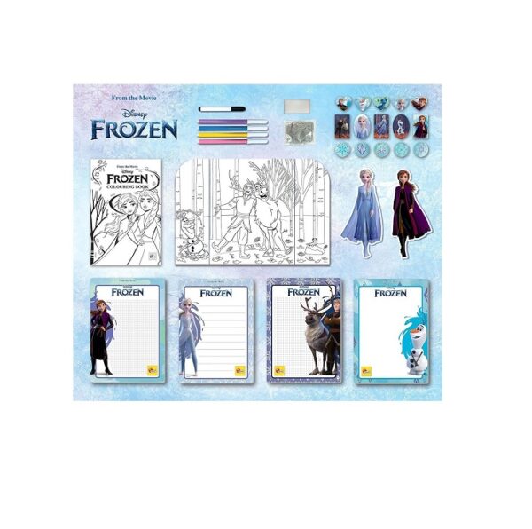 Lisciani Giochi Ζωγραφική Frozen Backpack Coloring & Drawing Kit 92925 - Image 4