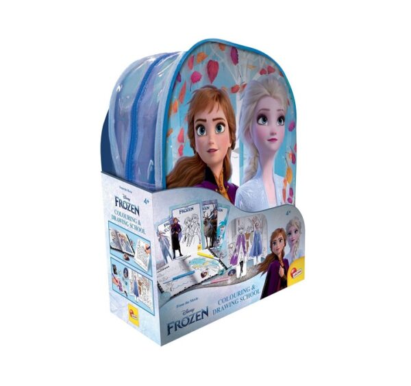 Lisciani Giochi Ζωγραφική Frozen Backpack Coloring & Drawing Kit 92925