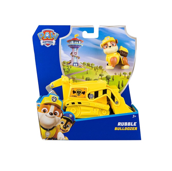 Spin Master Παιχνίδι Μινιατούρα Rubble Paw Patrol Bulldozer 20148931