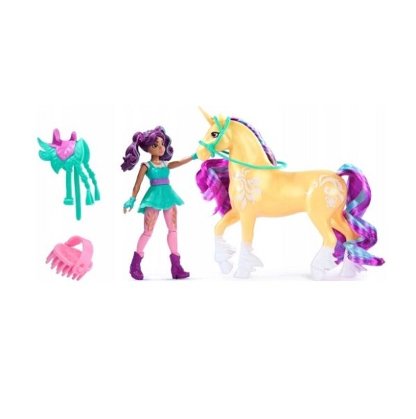 Spin Master Unicorn Academy Σετ Κούκλας Ava & Leaf 20149004 - Image 2