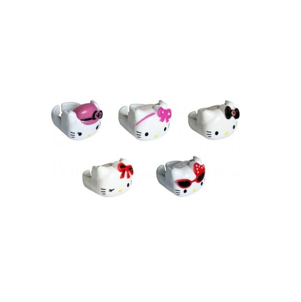 HELLO KITTY ΔΑΚΤΥΛΙΔΙ ΜΕ LIP BALM - ΔΙΑΦΟΡΑ ΣΧΕΔΙΑ (HKTE6000) - Image 3