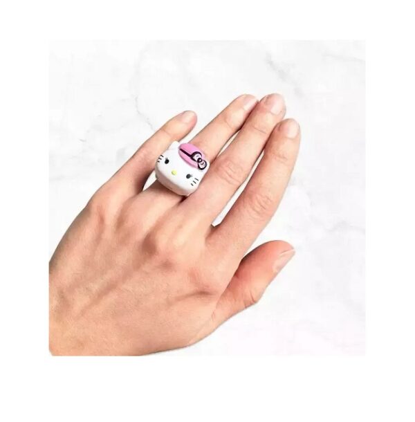 HELLO KITTY ΔΑΚΤΥΛΙΔΙ ΜΕ LIP BALM - ΔΙΑΦΟΡΑ ΣΧΕΔΙΑ (HKTE6000) - Image 2