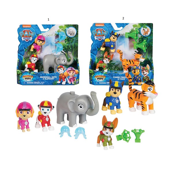Spin Master Paw Patrol: Jungle Pups – Chase, Tracker & Tiger ( 20143982) - Image 2