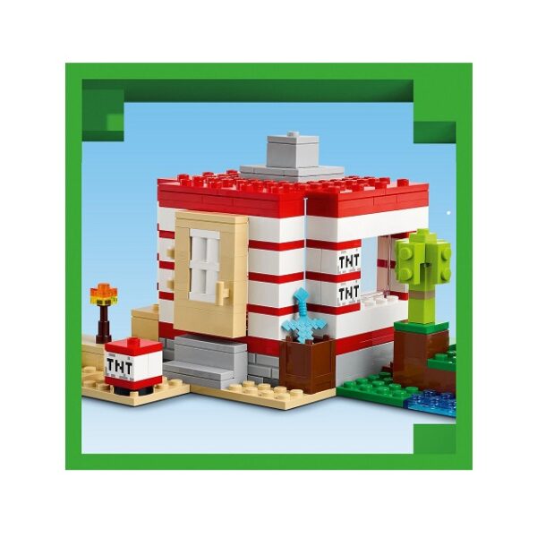 Lego Minecraft The TNT Jungle House  287τμχ  21275 - Image 4