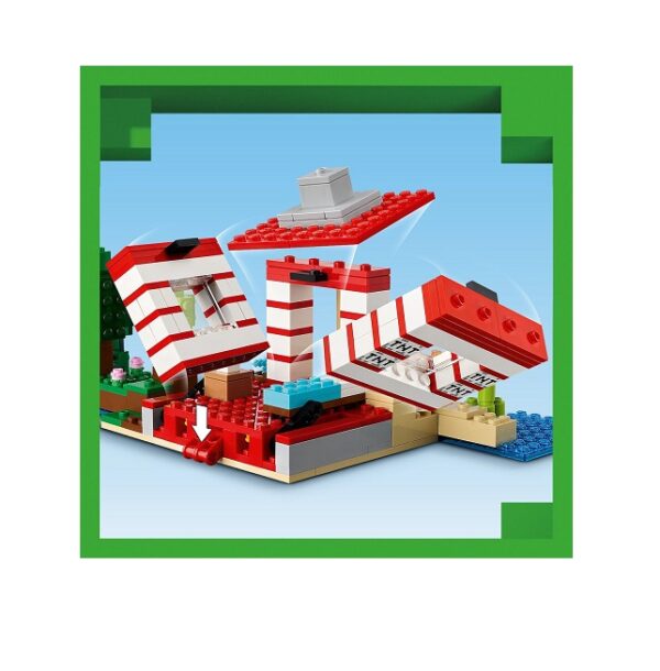 Lego Minecraft The TNT Jungle House  287τμχ  21275 - Image 5