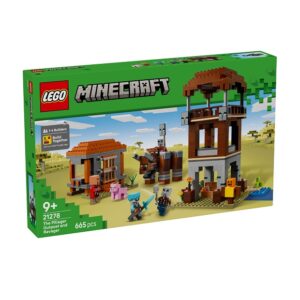 Lego Minecraft The Pillager Outpost and Ravager  665τμχ  21278