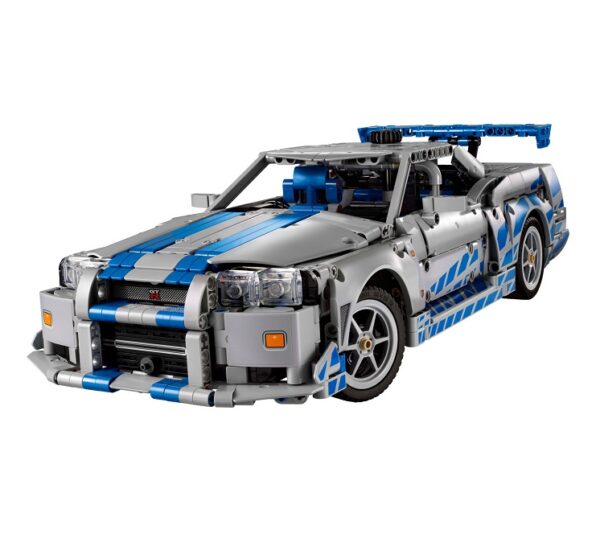 Lego Technic 2 Fast 2 Furious Nissan Skyline GT-R (R34) Car 1.410τμχ  42210 - Image 2
