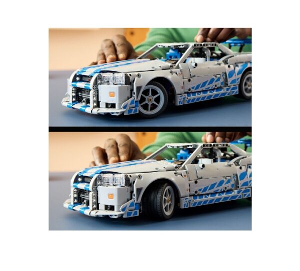 Lego Technic 2 Fast 2 Furious Nissan Skyline GT-R (R34) Car 1.410τμχ  42210 - Image 3
