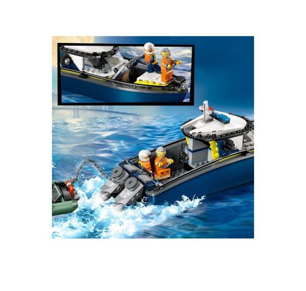 Lego City Police Boat Chase  264τμχ  60456 - Image 3