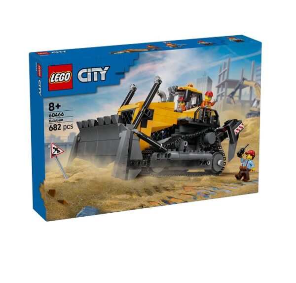 Lego City Yellow Bulldozer  682τμχ  60466