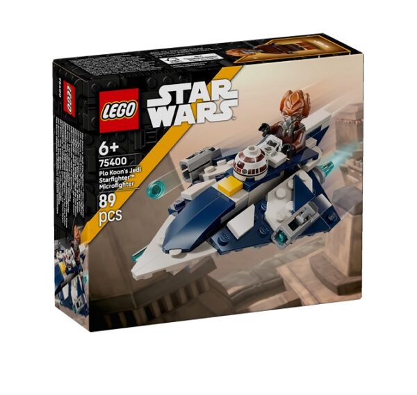Lego Star Wars Plo Koon's Jedi Starfighter Microfighter  89τμχ 75400