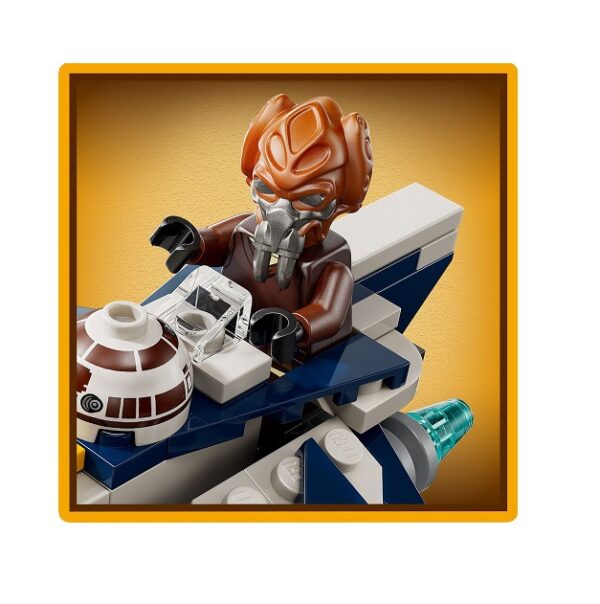 Lego Star Wars Plo Koon's Jedi Starfighter Microfighter  89τμχ 75400 - Image 4