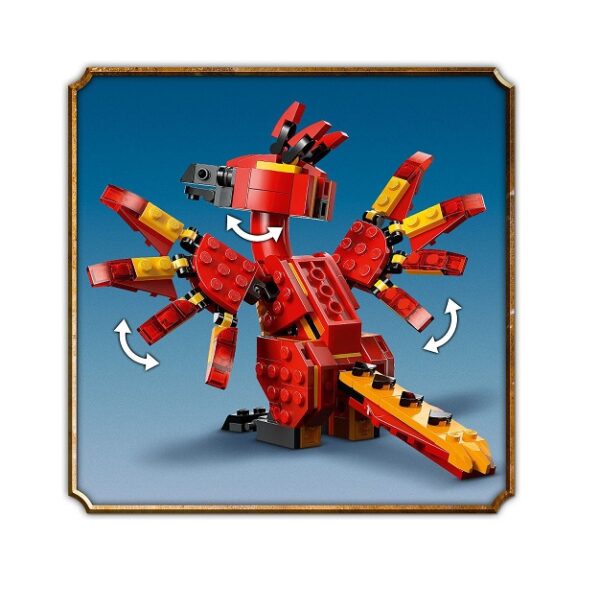 Lego Harry Potter Fawkes: Dumbledore's Phoenix  299τμχ  76448 - Image 3