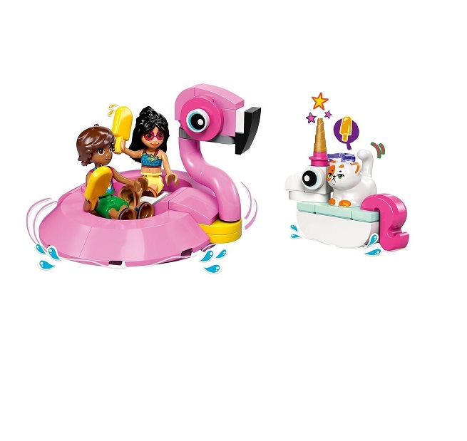 LEGO Friends 42658 Unicorn & Flamingo Pool Party 42658 - Image 3