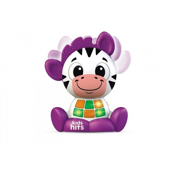 Kids Hits Ζωάκι Babykins Εκπαιδευτικό Ζωάκι, Zebra (Μιλάω Ελληνικά) με Μουσική 10/004 - Image 2