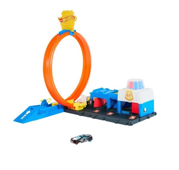 Hot Wheels Αστυνομικό Τμήμα Πίστα Αστυνομικό  JBM71 - Image 2