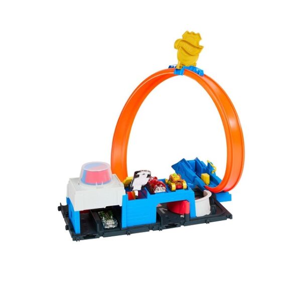 Hot Wheels Αστυνομικό Τμήμα Πίστα Αστυνομικό  JBM71 - Image 4