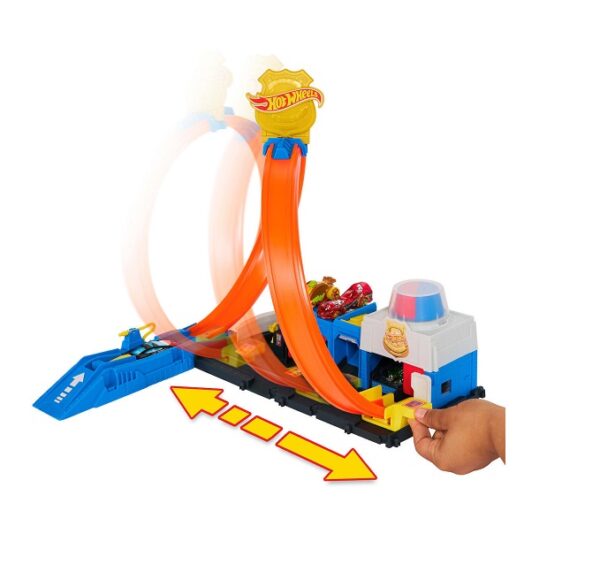 Hot Wheels Αστυνομικό Τμήμα Πίστα Αστυνομικό  JBM71 - Image 5