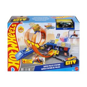 Hot Wheels Αστυνομικό Τμήμα Πίστα Αστυνομικό  JBM71