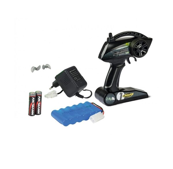 CARSON ΤΗΛΕΚΑΤΕΥΘΥΝΟΜΕΝΟ RACE SHARK FD 2.4G 100% RTR ΚΙΤΡΙΝΟ (500108029) - Image 3