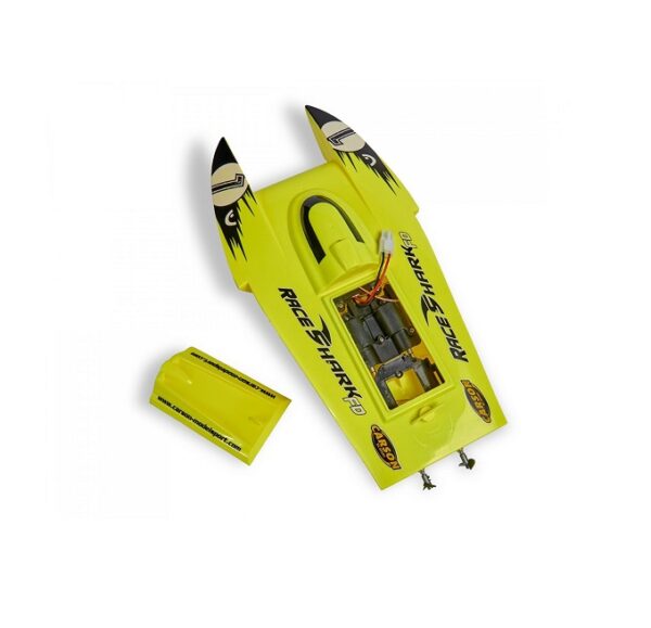 CARSON ΤΗΛΕΚΑΤΕΥΘΥΝΟΜΕΝΟ RACE SHARK FD 2.4G 100% RTR ΚΙΤΡΙΝΟ (500108029) - Image 6