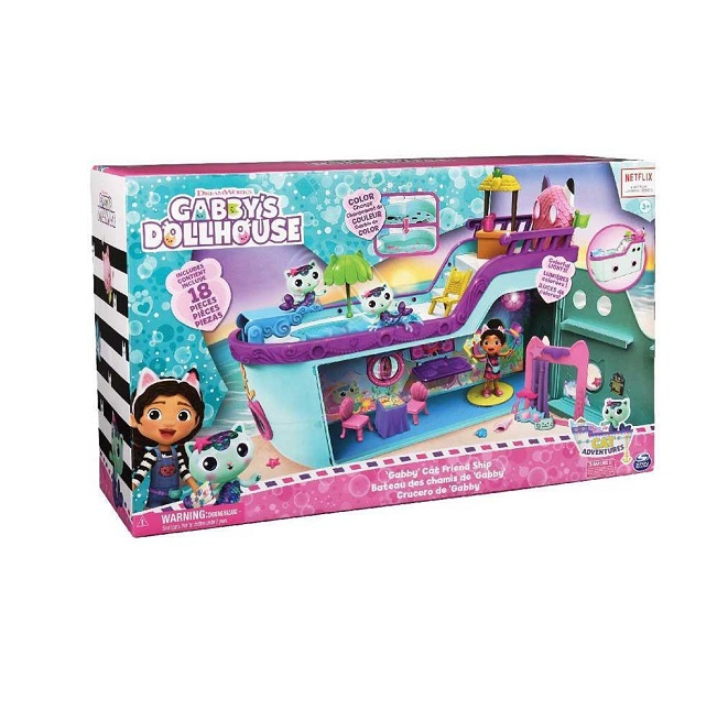 Spin Master Παιχνίδι Μινιατούρα Gabby's Dollhouse Gabby Cat 6068572