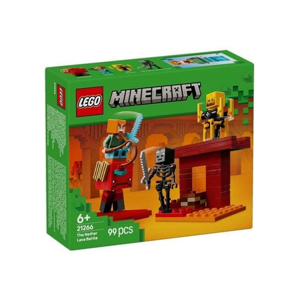 LEGO Minecraft The Nether Lava Battle (21266)