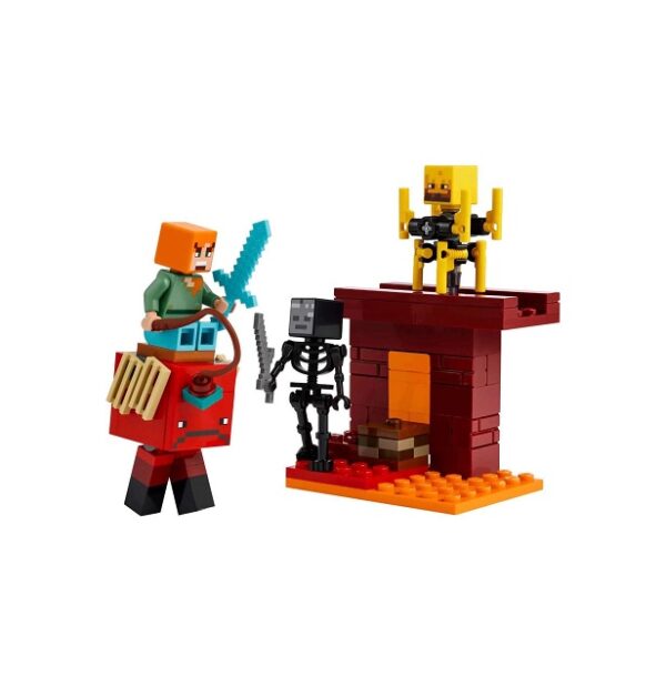 LEGO Minecraft The Nether Lava Battle (21266) - Image 5