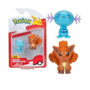 Jazwares Παιχνίδι Μινιατούρα Pokemon Wooper & Vulpix PKW3575