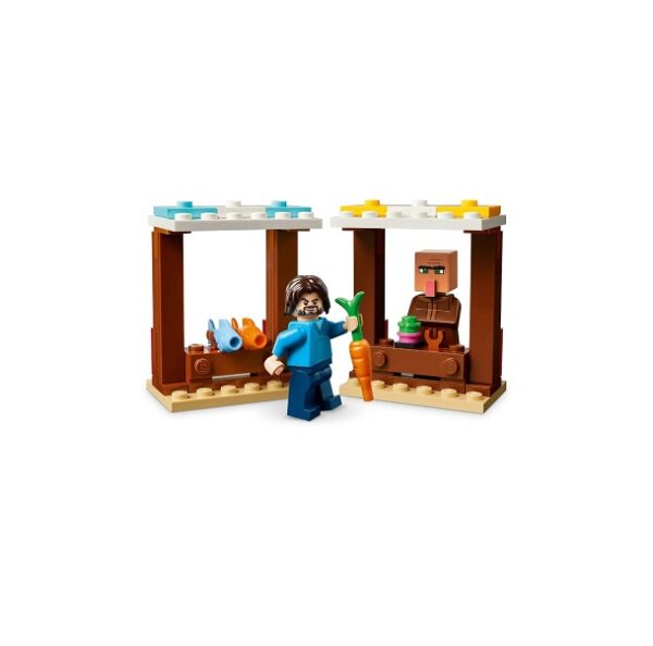 LEGO Minecraft The Ghast Balloon Village Attack (21273) - Image 3