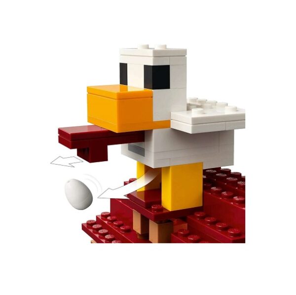 LEGO Minecraft The Ghast Balloon Village Attack (21273) - Image 6