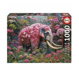 Elephant With Floral Motifs Puzzle 2D 1000pcs 20229