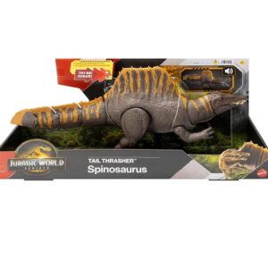 JURASSIC WORLD REBIRTH - ΣΠΙΝΟΣΑΥΡΟΣ ΜΕ ΔΙΠΛΗ ΛΕΙΤΟΥΡΓΙΑ ΕΠΙΘΕΣΗΣ ΚΑΙ ΗΧΟΥΣ (#JGB56)
