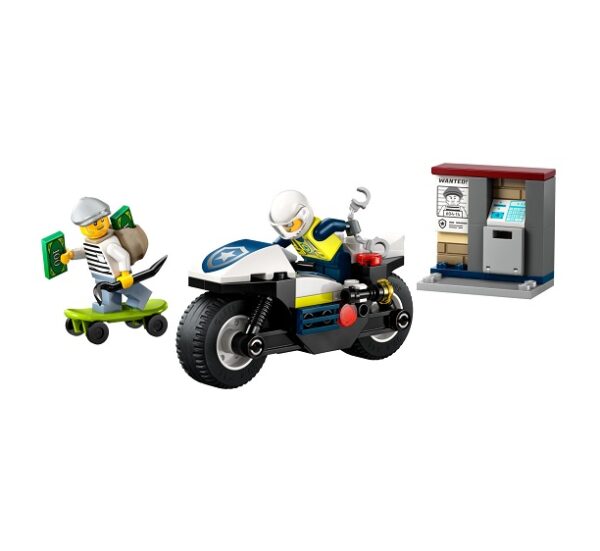 LEGO City Police Motorcycle Chase (60455) - Image 2