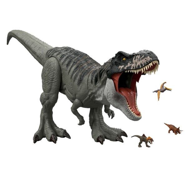 Jurassic World Rebirth Super Colossal Tyrannosaurus Rex Dinosaur Action Figure (JGB52) - Image 2