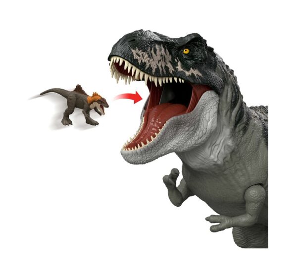Jurassic World Rebirth Super Colossal Tyrannosaurus Rex Dinosaur Action Figure (JGB52) - Image 3