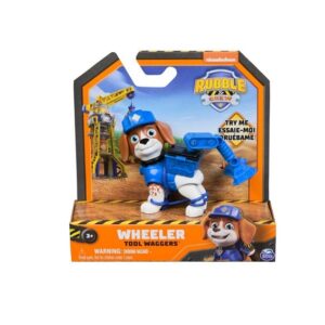 Spin Master Παιχνίδι Μινιατούρα Paw Patrol Wheeler Tool Waggers Action pup 13.3εκ. 20148306