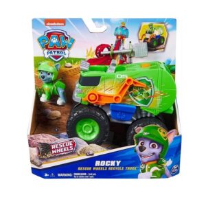 Spin Master Paw Patrol Rescue Wheels Φορτηγό Πυροσβεστικό Rocky Recycle Truck 20145823