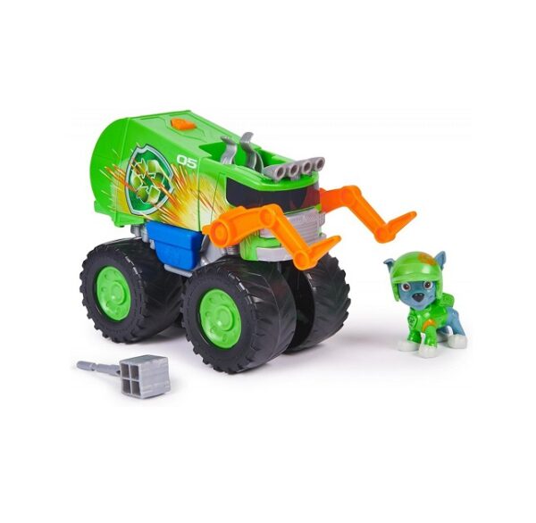 Spin Master Paw Patrol Rescue Wheels Φορτηγό Πυροσβεστικό Rocky Recycle Truck 20145823 - Image 2
