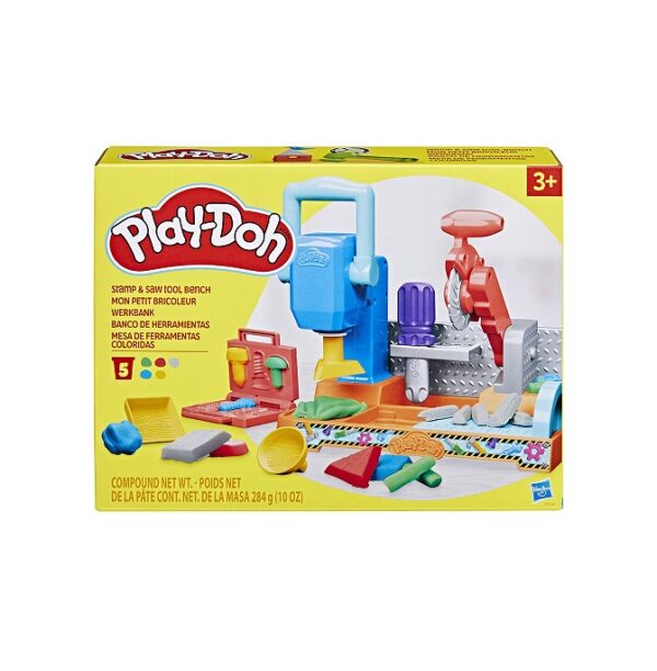 PLAY-DOH STAMP N SAW TOOL BENCH (#F9141)