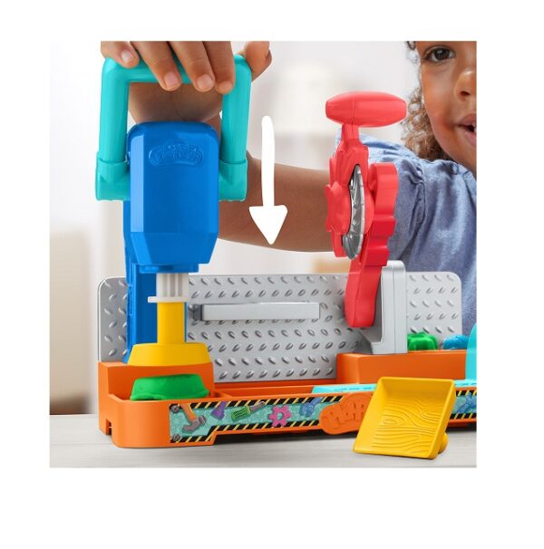 PLAY-DOH STAMP N SAW TOOL BENCH (#F9141) - Image 6