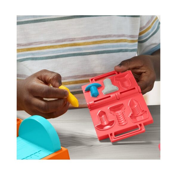 PLAY-DOH STAMP N SAW TOOL BENCH (#F9141) - Image 11