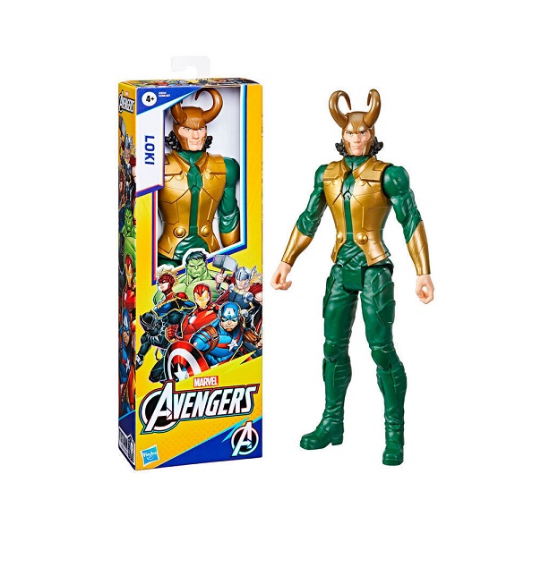 Φιγούρα Δράσης Marvel Avengers Titan Hero Loki Deluxe  Ετών 30εκ. E3308