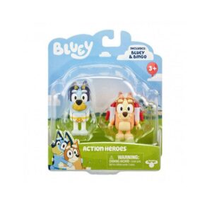 Giochi Preziosi Παιχνίδι Μινιατούρα Bluey Action Heroes Bluey & Bingo BLY69000