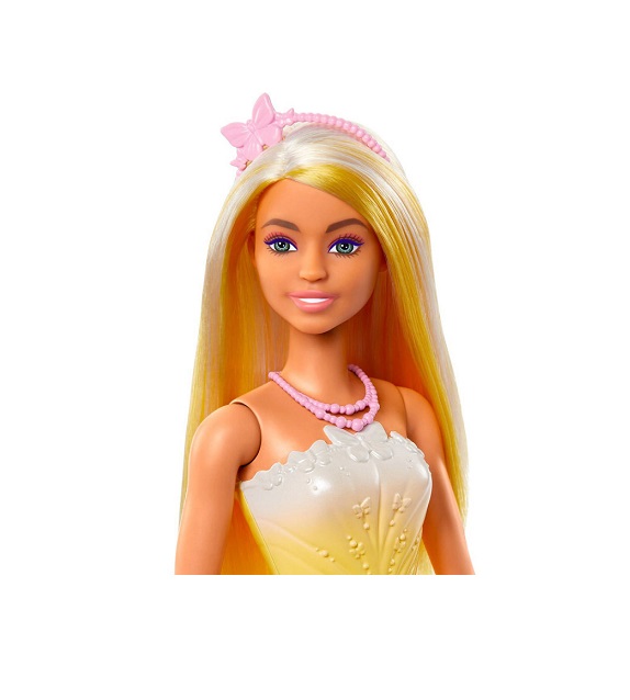 Barbie Royals Κούκλα Πριγκίπισσα με Πορτοκαλί Ανταύγιες (HRR09) - Image 3