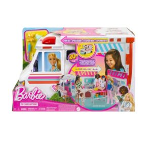 Barbie Κινητό Ιατρείο Ασθενοφόρο (HKT79)