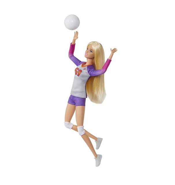 Barbie Made to Move Κούκλα Αθλήτρια Βόλεϊ (HKT72) - Image 3
