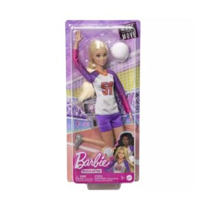 Barbie Made to Move Κούκλα Αθλήτρια Βόλεϊ (HKT72)