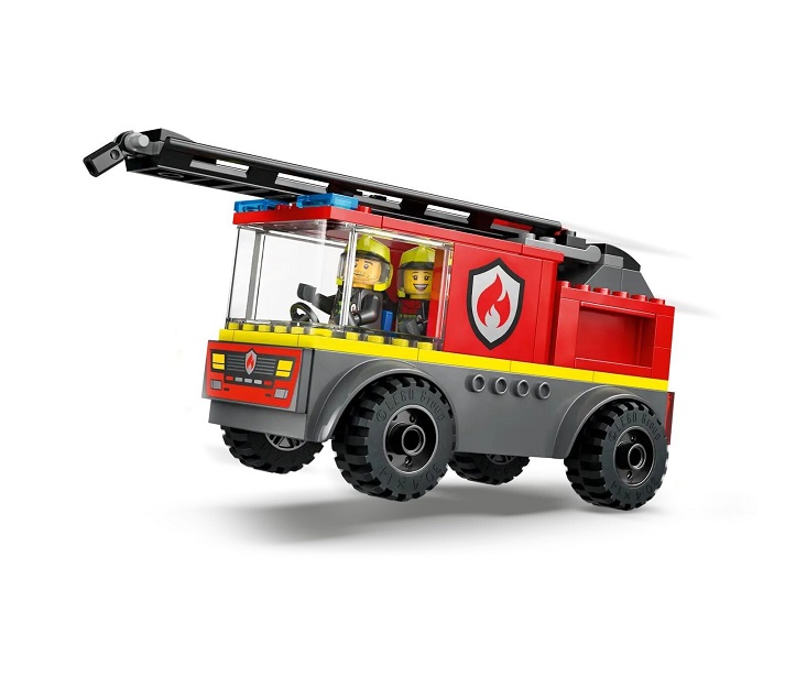 LEGO City Fire Ladder Truck (60463) - Image 3